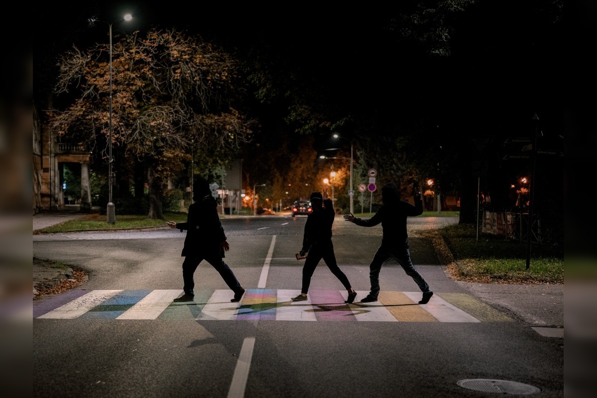 FOTO: V Zlatých Moravciach a ďalších mestách sa objavili dúhové priechody pre chodcov, foto 4