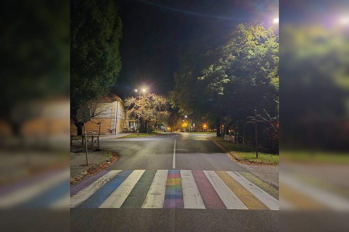 FOTO: V Zlatých Moravciach a ďalších mestách sa objavili dúhové priechody pre chodcov, foto 9