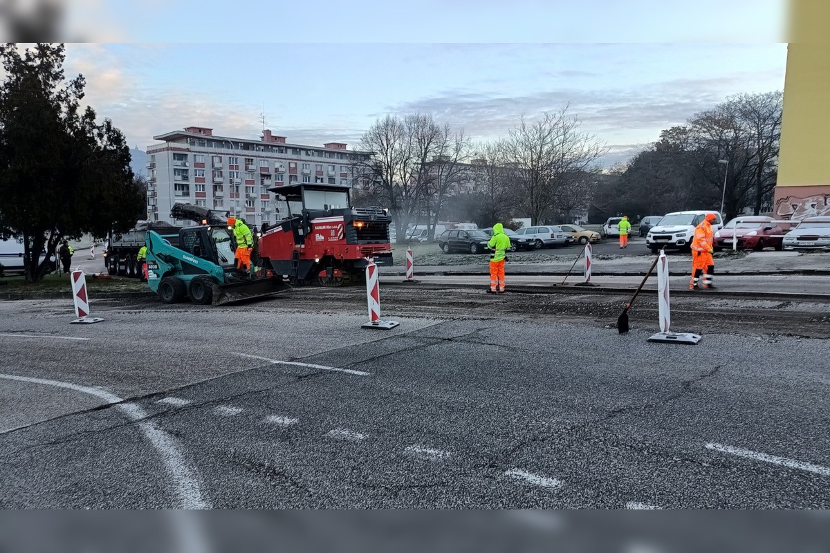 FOTO: Nitra ukončila poslednú tohtoročnú veľkú opravu ciest, Braneckého ulica je hotová a prejazdná, foto 2