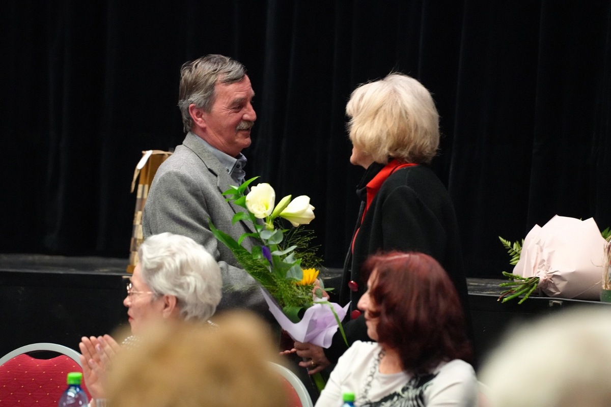 FOTO: Seniori v Nitre si zvolili nové predsedníctvo, po 14 rokoch končí Anton Chudík a nahradí ho Kornélia Turbová, foto 10