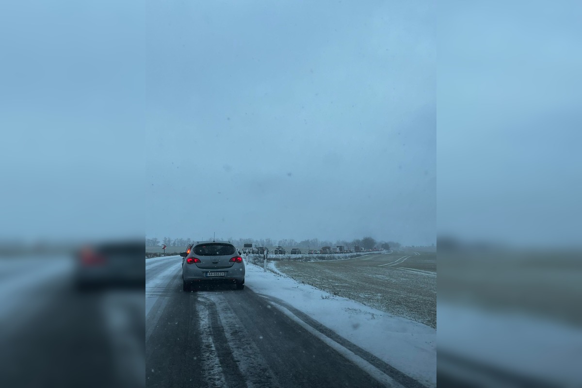 FOTO: Aktuálna situácia na cestách v okolí Nitry, foto 7