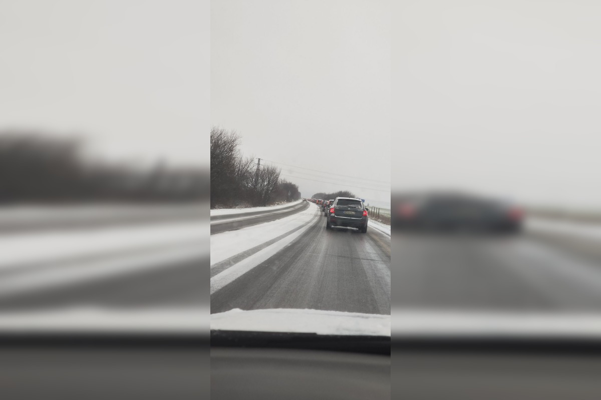 FOTO: Aktuálna situácia na cestách v okolí Nitry, foto 9