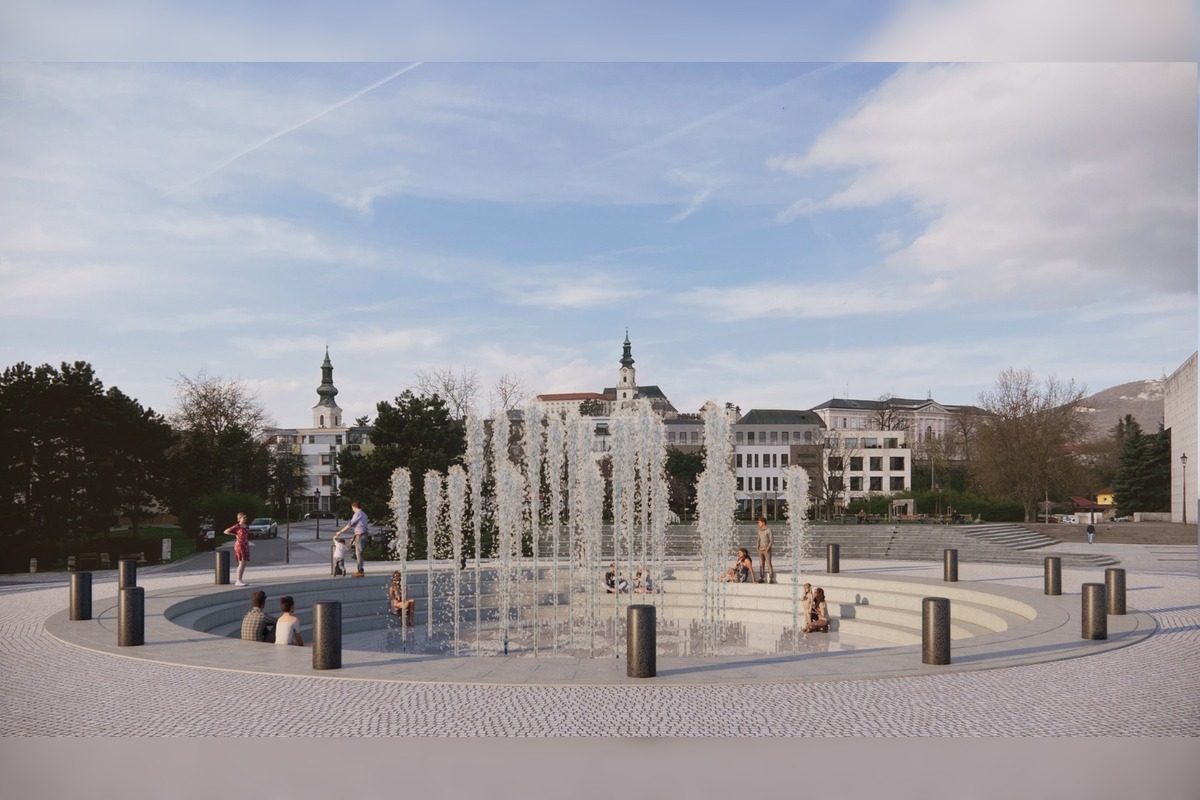 FOTO: Fontánu na Svätoplukovom námestí čaká komplexná obnova. Takto bude vyzerať, foto 1