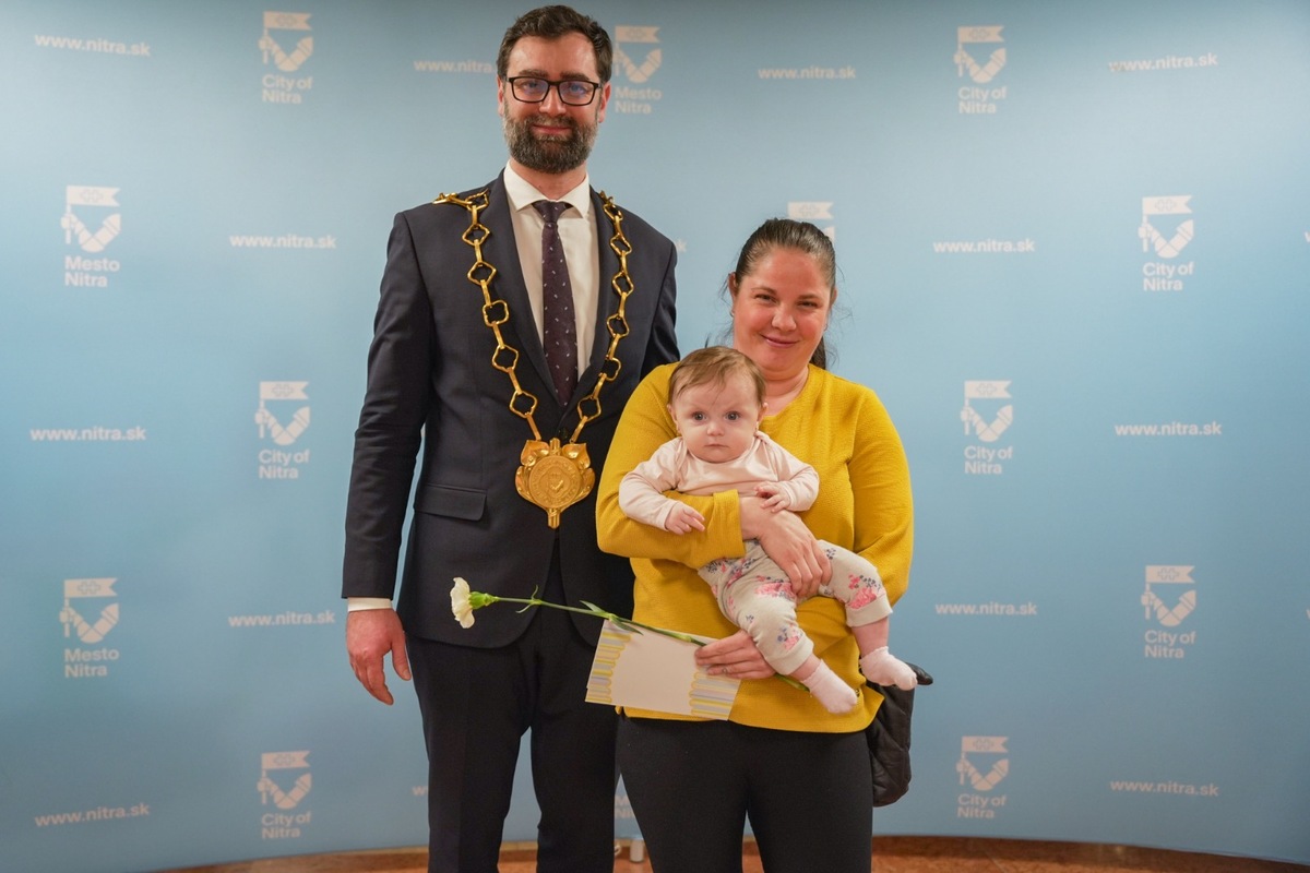 FOTO: Slávnostné uvítanie detí do života v Nitre pokračuje, takéto bolo prvé tohtoročné vítanie malých Nitranov, foto 9