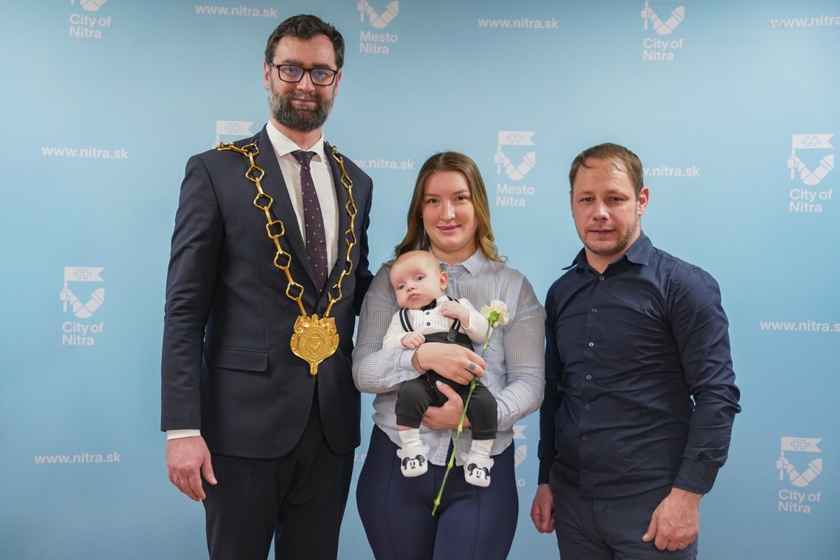 FOTO: Slávnostné uvítanie detí do života v Nitre pokračuje, takéto bolo prvé tohtoročné vítanie malých Nitranov, foto 12
