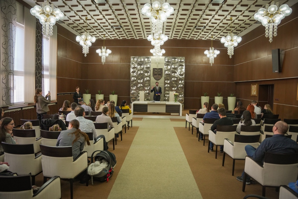FOTO: Slávnostné uvítanie detí do života v Nitre pokračuje, takéto bolo prvé tohtoročné vítanie malých Nitranov, foto 31