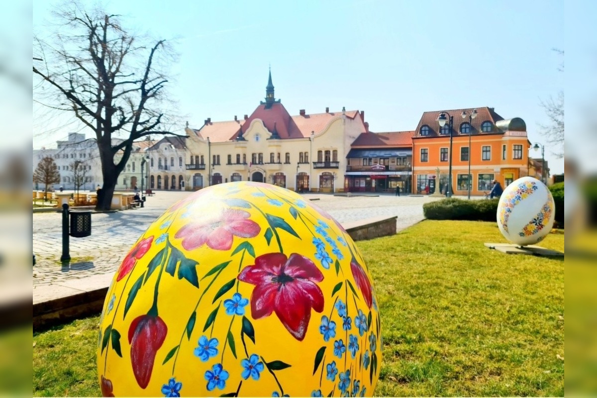 FOTO: Veľkonočná výzdoba v obciach a mestách v Nitrianskom kraji, foto 26