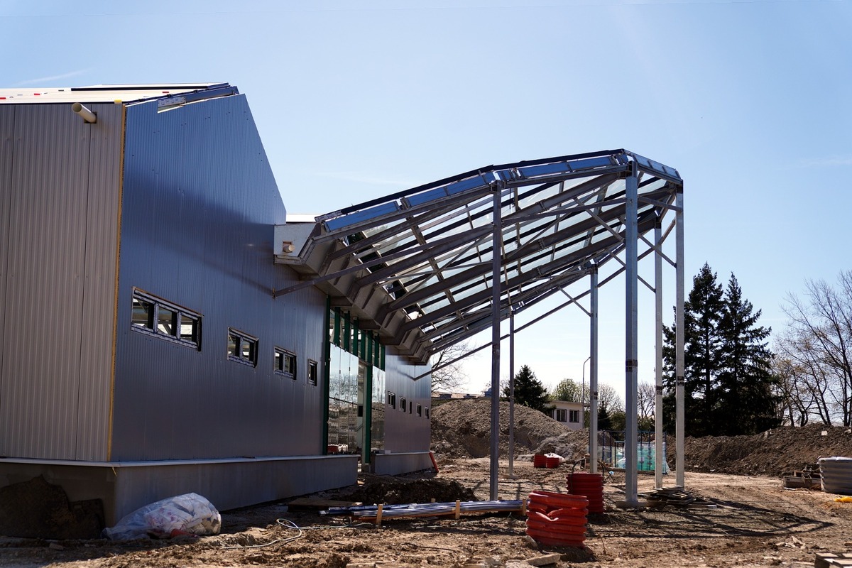 FOTO: V areáli SPU v Nitre rastie Biodom , foto 5