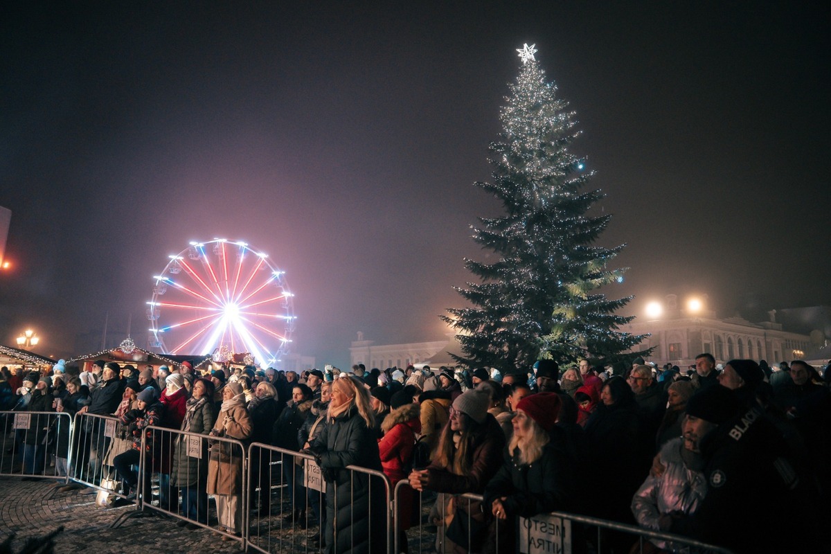 FOTO: Nitrianske vianočné mestečko 2025, foto 14