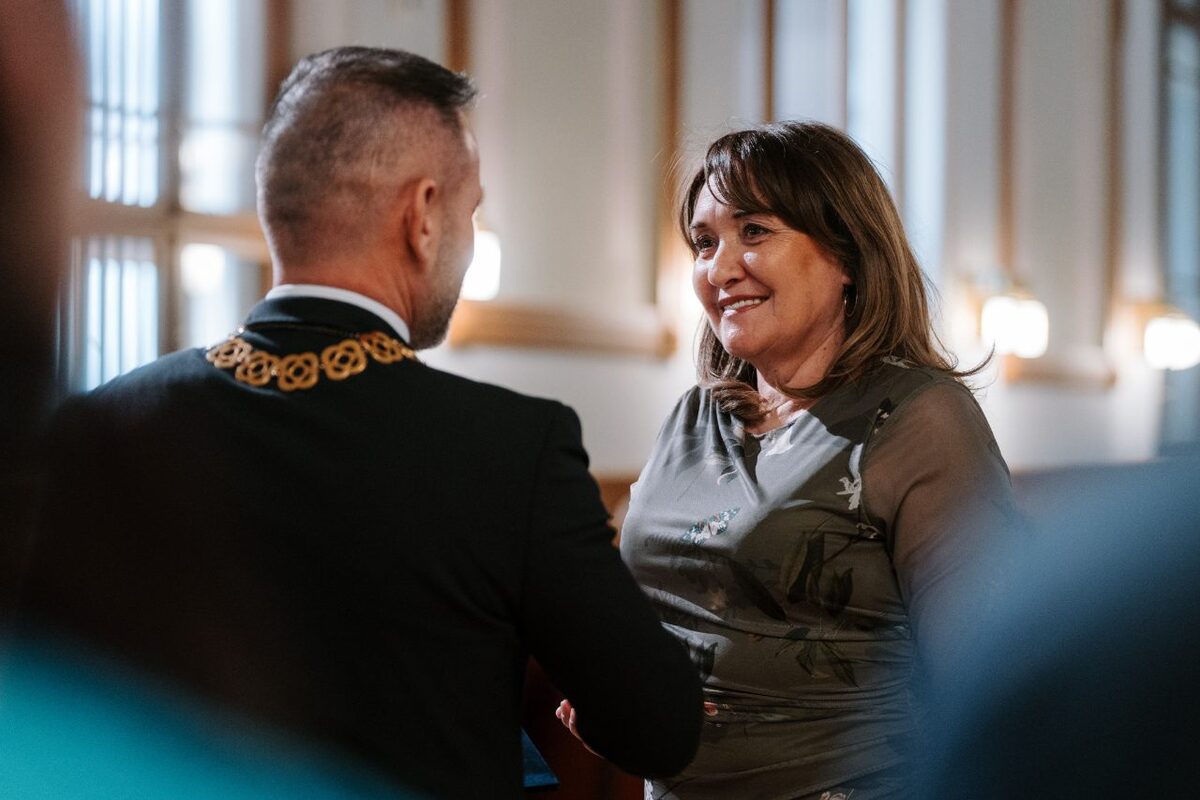 FOTO: NSK v roku 2026 ocenil pedagogických zamestnancov župných stredných škôl , foto 17