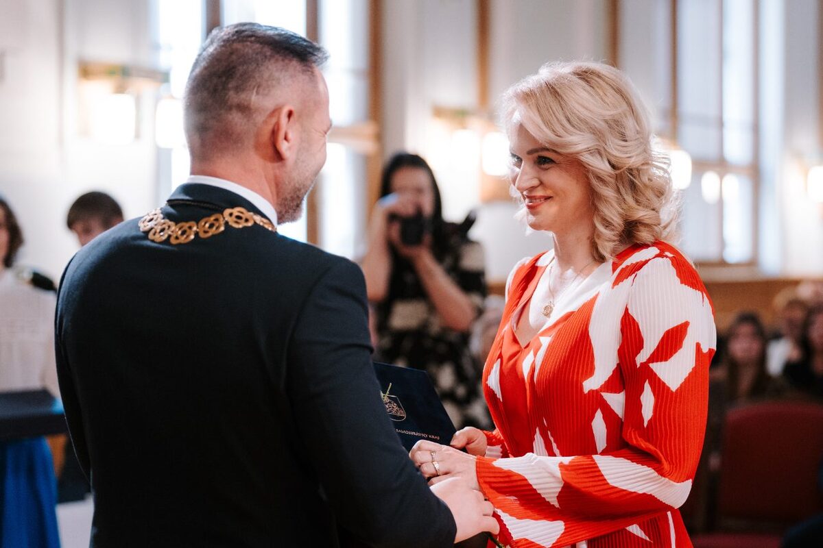 FOTO: NSK v roku 2026 ocenil pedagogických zamestnancov župných stredných škôl , foto 21