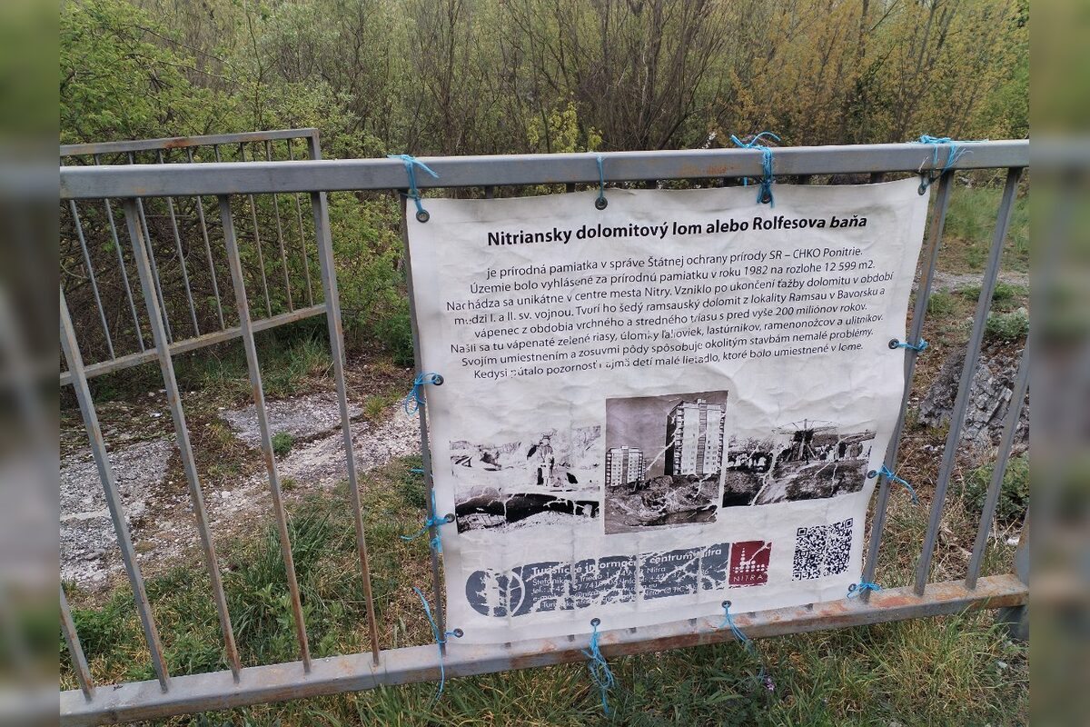 FOTO: Nitriansky dolomitový lom (Rolfesova baňa) 2026, foto 2