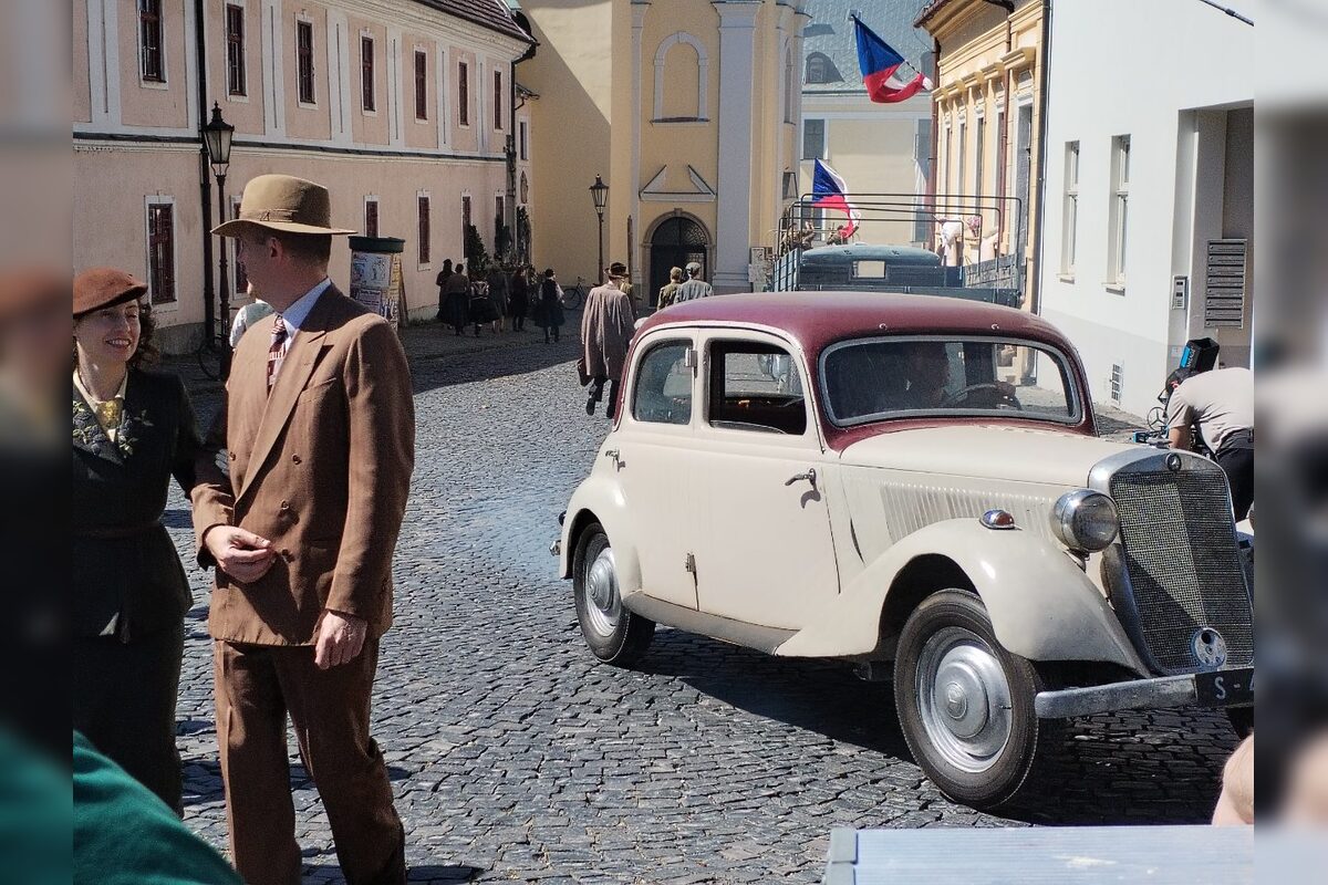 FOTO: Nakrúcanie filmu Autobus do Vlčích dier v Nitre, foto 8