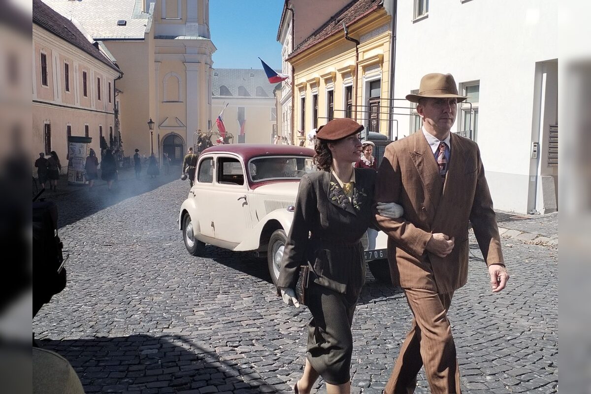 FOTO: Nakrúcanie filmu Autobus do Vlčích dier v Nitre, foto 18
