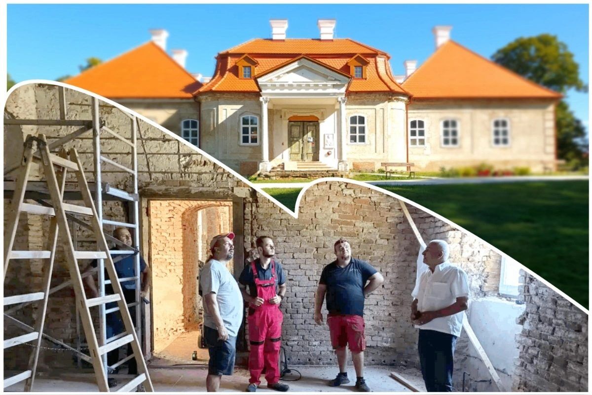 FOTO: Architektonická štúdia želiezovského kaštieľa ukázala, ako by mohol vyzerať po prerábke, foto 1