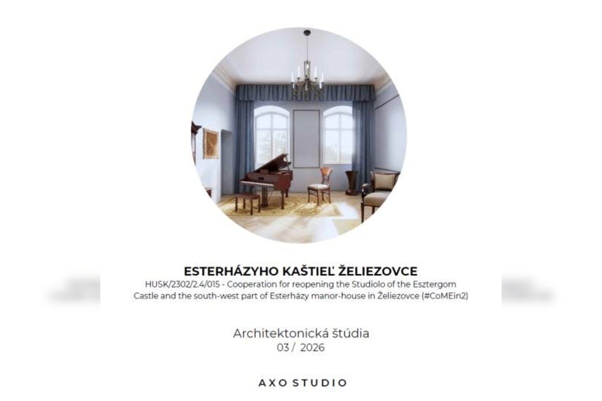 FOTO: Architektonická štúdia želiezovského kaštieľa ukázala, ako by mohol vyzerať po prerábke, foto 8