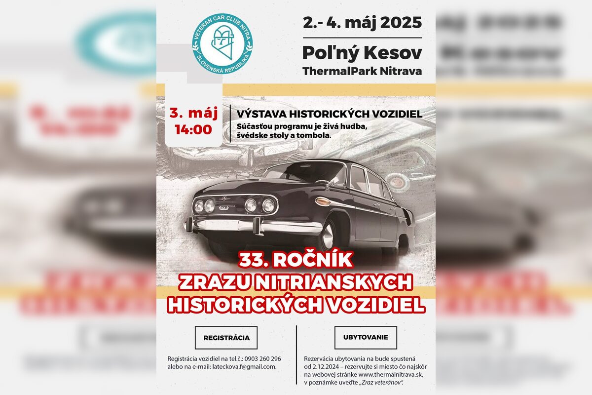 FOTO: Prehľad podujatí v Nitre a okolí v prvý májový víkend (2. - 3. mája 2026), foto 1