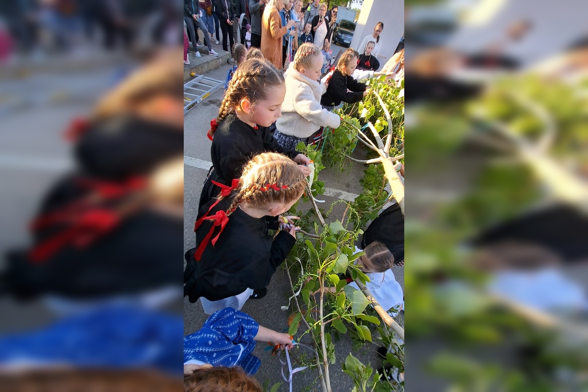 FOTO: Máje už stoja. Obce v Nitrianskom kraji ožili tradíciami, nechýbal spev ani plné námestia, foto 9