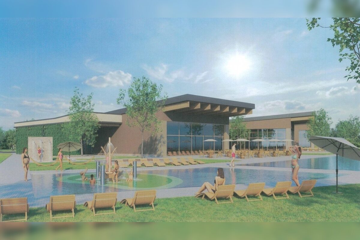 FOTO: Architektonická štúdia kúpaliska Boutique–Wellness Želiezovce, foto 1