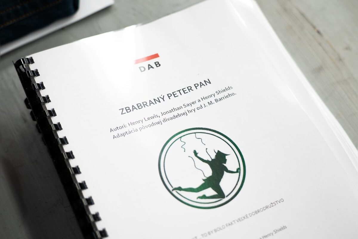 FOTO: Príprava inscenácie Zbabraný Peter Pan, foto 4