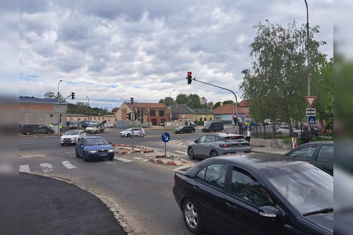 FOTO: V Nitre pribudli dve nové svetelné križovatky, foto 4