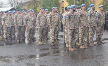 FOTO: Slávnostné privítanie vojakov a vojačiek zo zahraničných misií v Leviciach