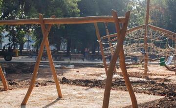 FOTO: Rekonštrukcia Starého parku v Nitre