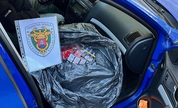 FOTO: Falšované balenia cigariet zadržané v Nitre