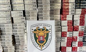 FOTO: Falšované balenia cigariet zadržané v Nitre