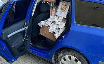 FOTO: Falšované balenia cigariet zadržané v Nitre
