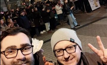 FOTO: Protesty v Nitre a Leviciach 1.2. 