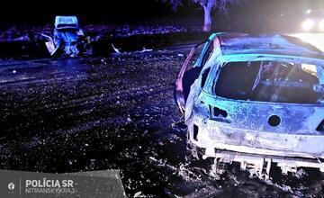 FOTO: Tragická nehoda dvoch áut pri Semerove