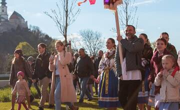 FOTO: Vynášanie Moreny v Nitre v roku 2023