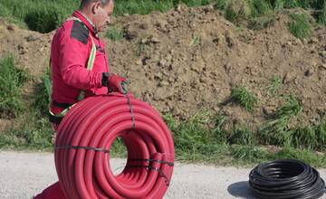 FOTO: Stavebné práce na ceste Stará Jarocká v Nitre