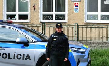 FOTO: Policajti v Nitrianskom kraji dohliadali na bezpečnosť detí pri návrate do škôl