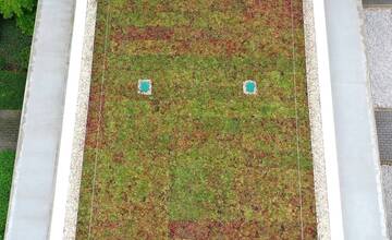 FOTO: Fakulta záhradníctva a krajinného inžinierstva SPU v Nitre má zelenú strechu