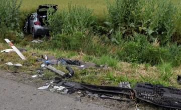 FOTO: Opitá Natália spôsobila pri Nitre dopravnú nehodu, pila aj za jazdy