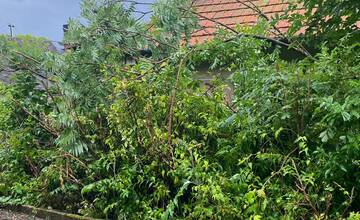 FOTO: Búrky a supercely na juhu Slovenska 9. júna 2024