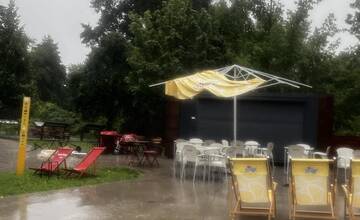 FOTO: Termálne kúpalisko Štrand Nové Zámky zasiahla silná búrka a spôsobila nemalé škody