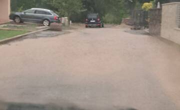 FOTO: Domy v Kyneku pri Nitre sú opäť pod vodou, už tretíkrát za mesiac