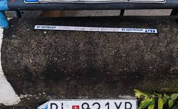 FOTO: Startené a nájdené ŠPZ-ky po búrkach v Nitrianskom kraji