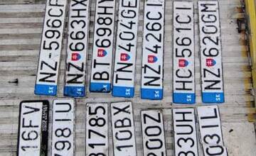 FOTO: Startené a nájdené ŠPZ-ky po búrkach v Nitrianskom kraji