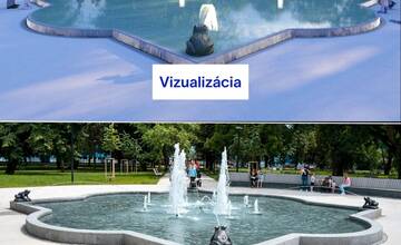 FOTO: Vizualizácia verzus realita rekonštrukcie Starého parku na Sihoti