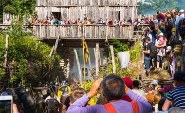 FOTO: Takto to vyzerá na Cyrilometodských slávnostiach na hradisku Valy v Bojnej 