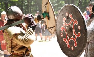 FOTO: Takto to vyzerá na Cyrilometodských slávnostiach na hradisku Valy v Bojnej 