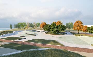 FOTO: Takto by mal vyzerať skatepark a multifunkčný areál na Chrenovej v Nitre