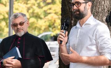 FOTO: Vylepšenú Via ferratu Zobor v Nitre otvorili s veľkou pompou