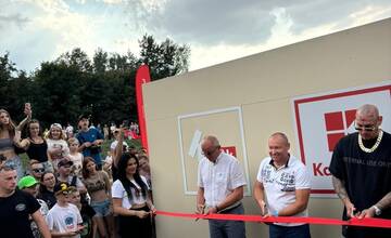 FOTO: Nový športový K-park vo Veči slávnostne otvorili, prišiel aj Separ