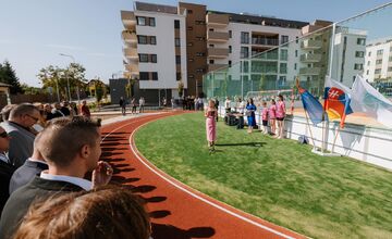 FOTO: Otvorenie multifunkčného športového areálu na Golianovej ulici v Nitre