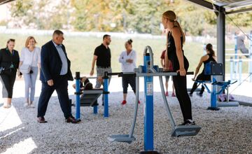 FOTO: Otvorenie multifunkčného športového areálu na Golianovej ulici v Nitre